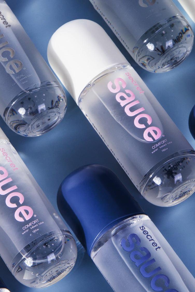 Secret Sauce long-lasting water-based lubricant detail